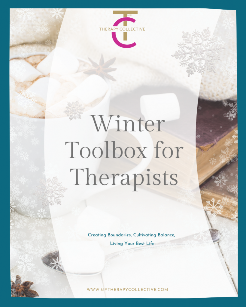 Therapy Collective, Winter Toolbox for Therapists, Therapy, Collective.