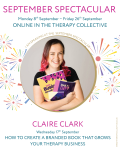 Claire Clark, Book creator, planner in you
